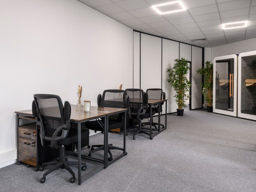 Espace de coworking du centre d'affaires Val d'Europe